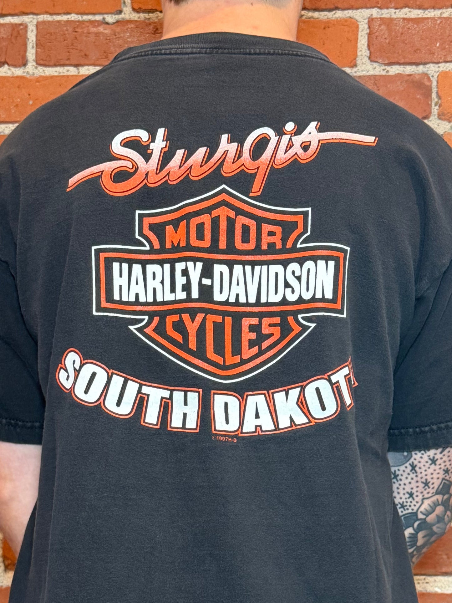 (XL) 2001 Harley‑Davidson Sturgis Black Hills Rally Tee