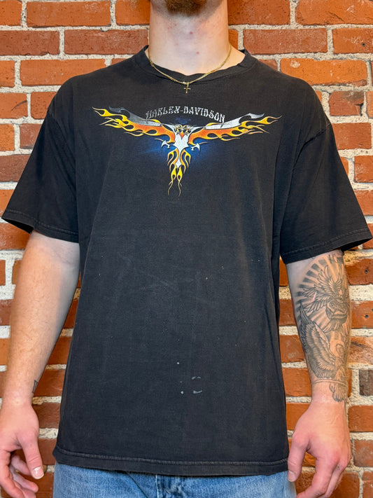 (2XL) Harley‑Davidson Gail’s – Kansas City MO Eagle Flame Tee