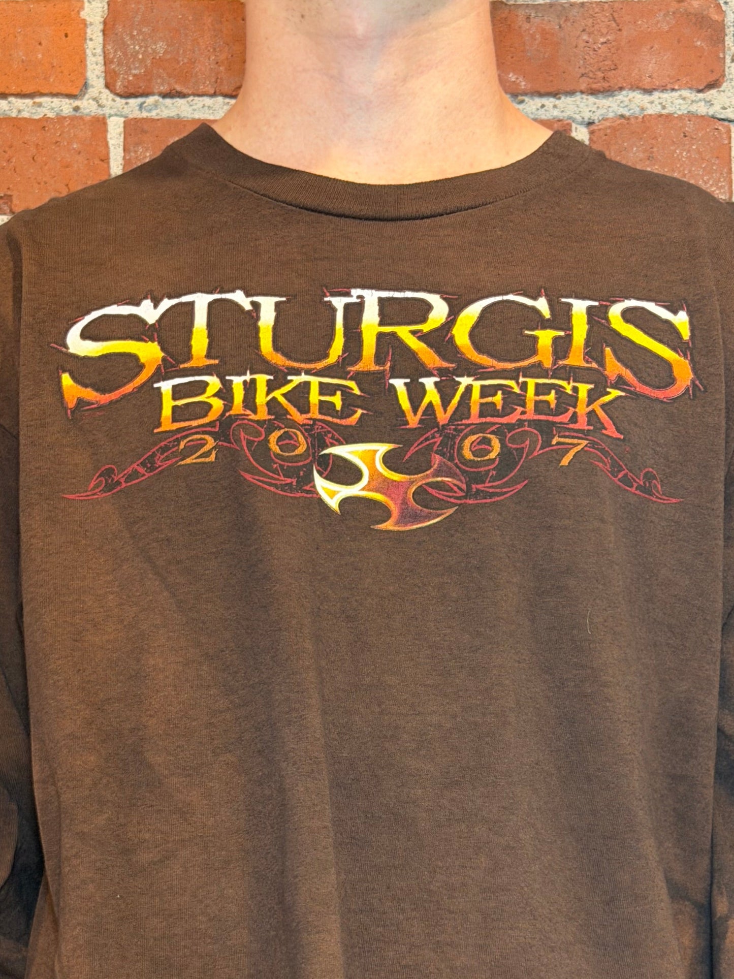 (XL) 2007 Sturgis Bike Week Long Sleeve Tee
