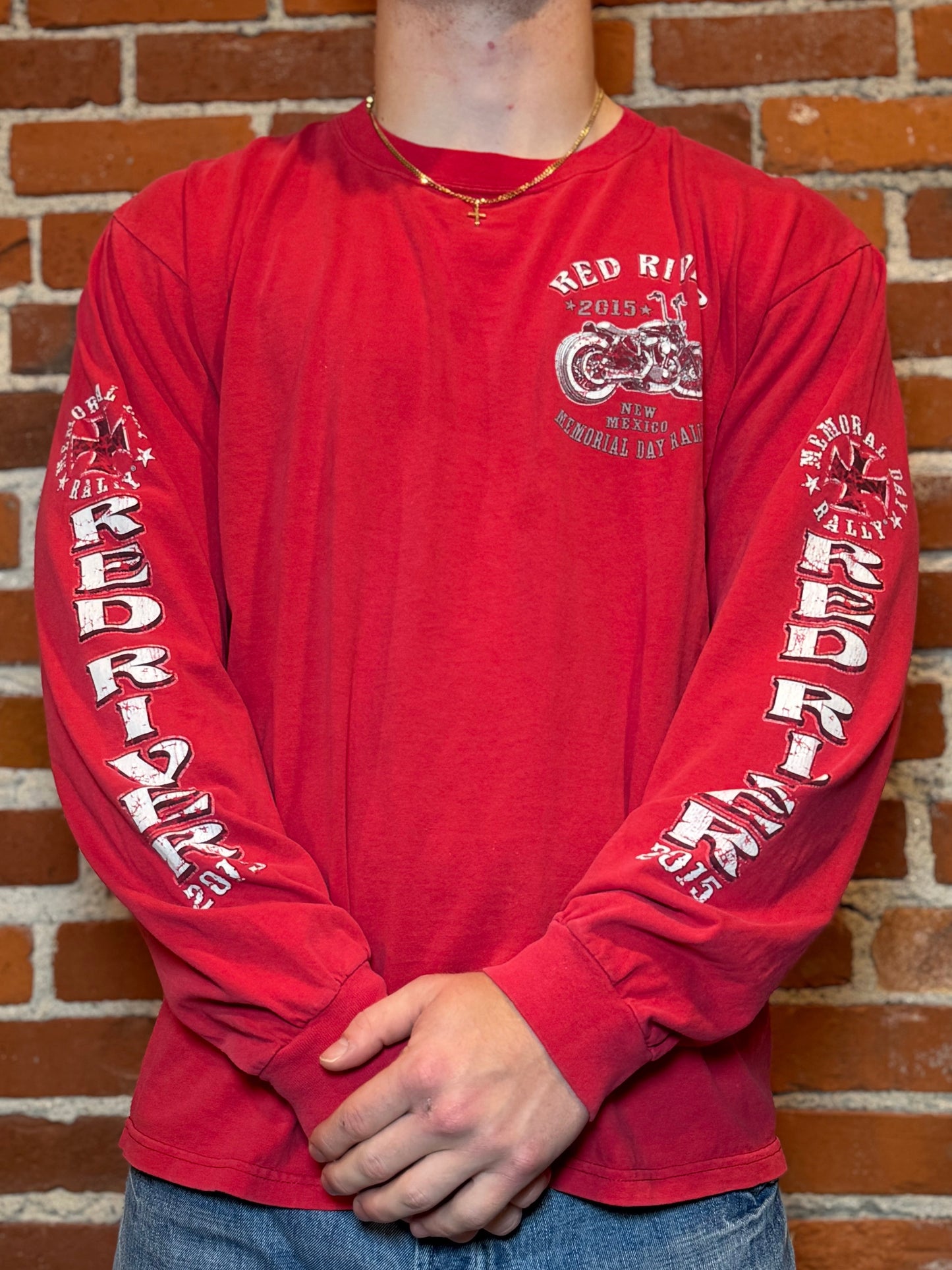(XL) Red River 2015 Memorial Day Rally Long Sleeve