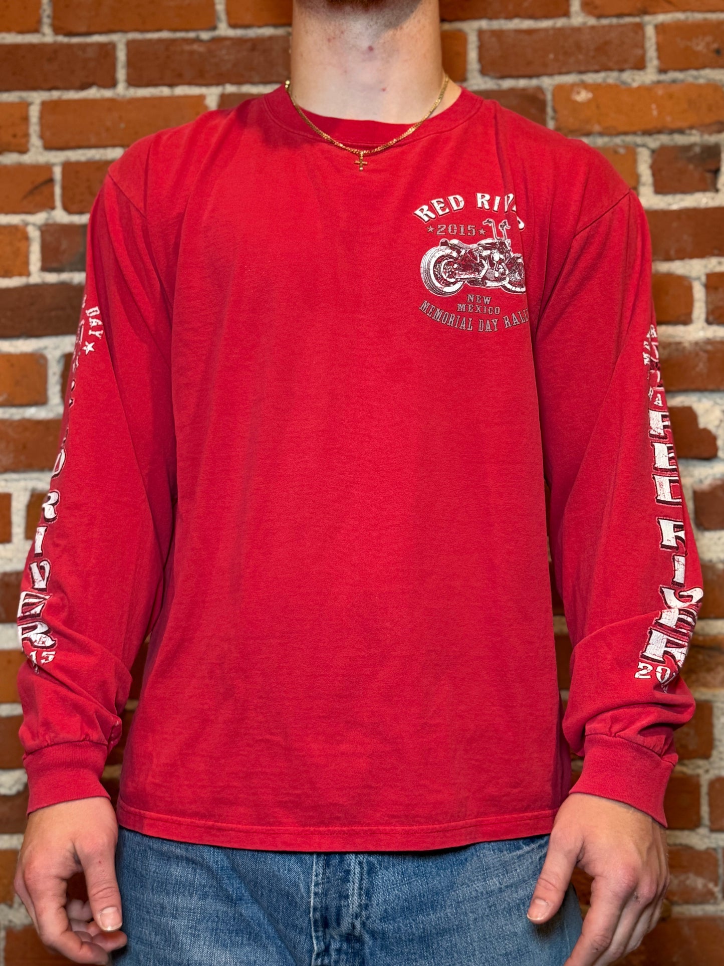 (XL) Red River 2015 Memorial Day Rally Long Sleeve