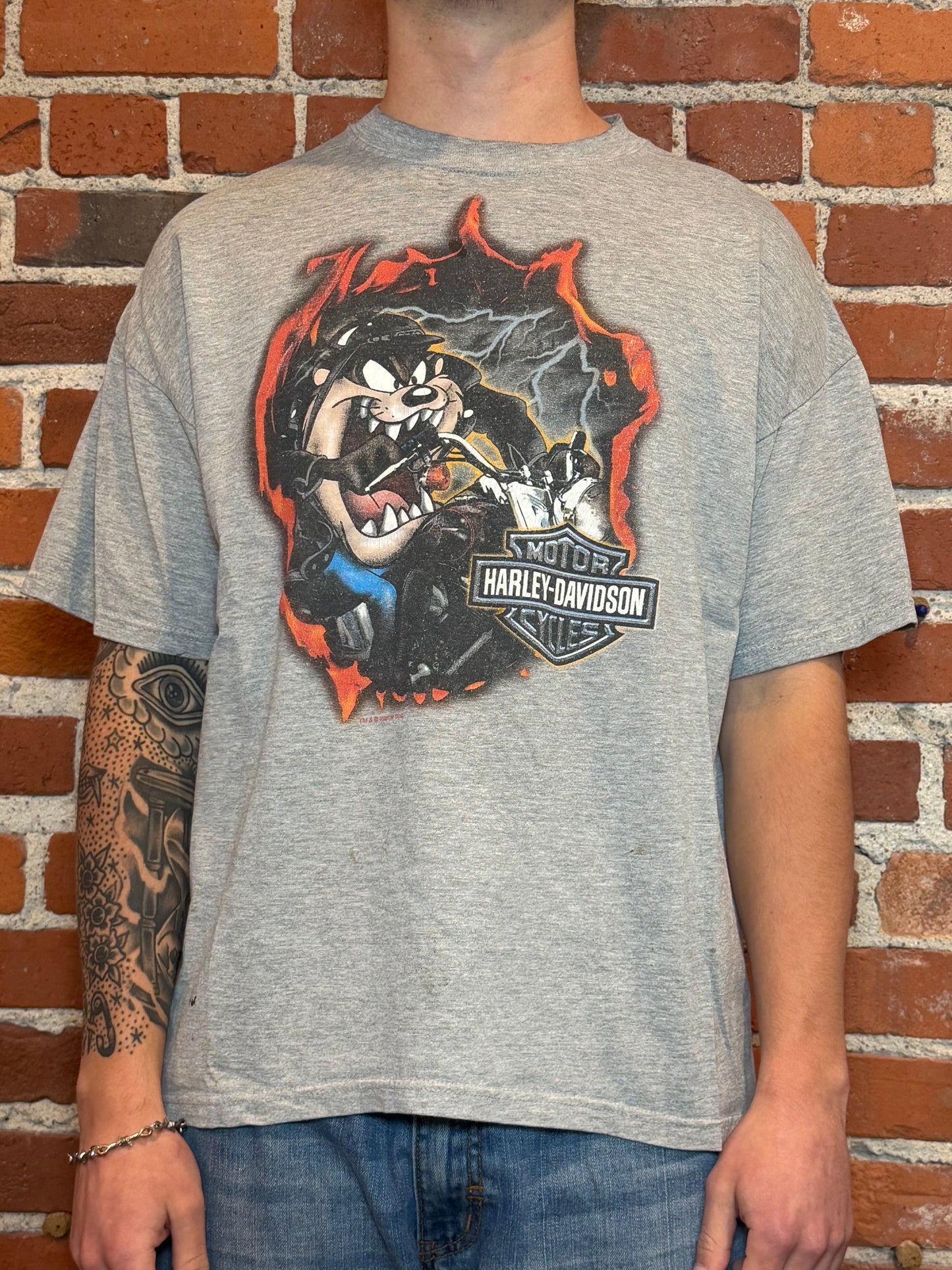 (L) Harley‑Davidson Looney Tunes Taz Tee – XL