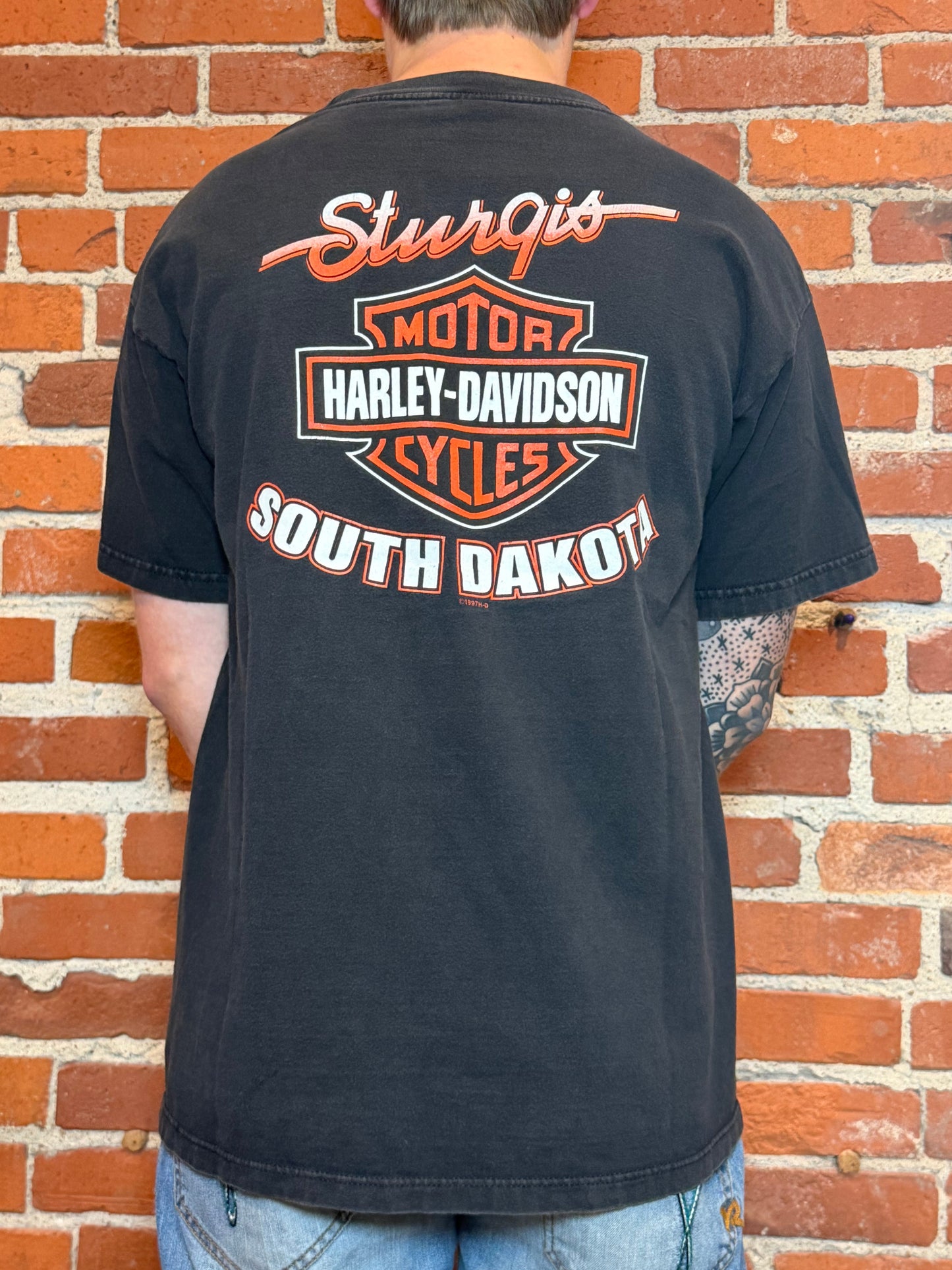 (XL) 2001 Harley‑Davidson Sturgis Black Hills Rally Tee