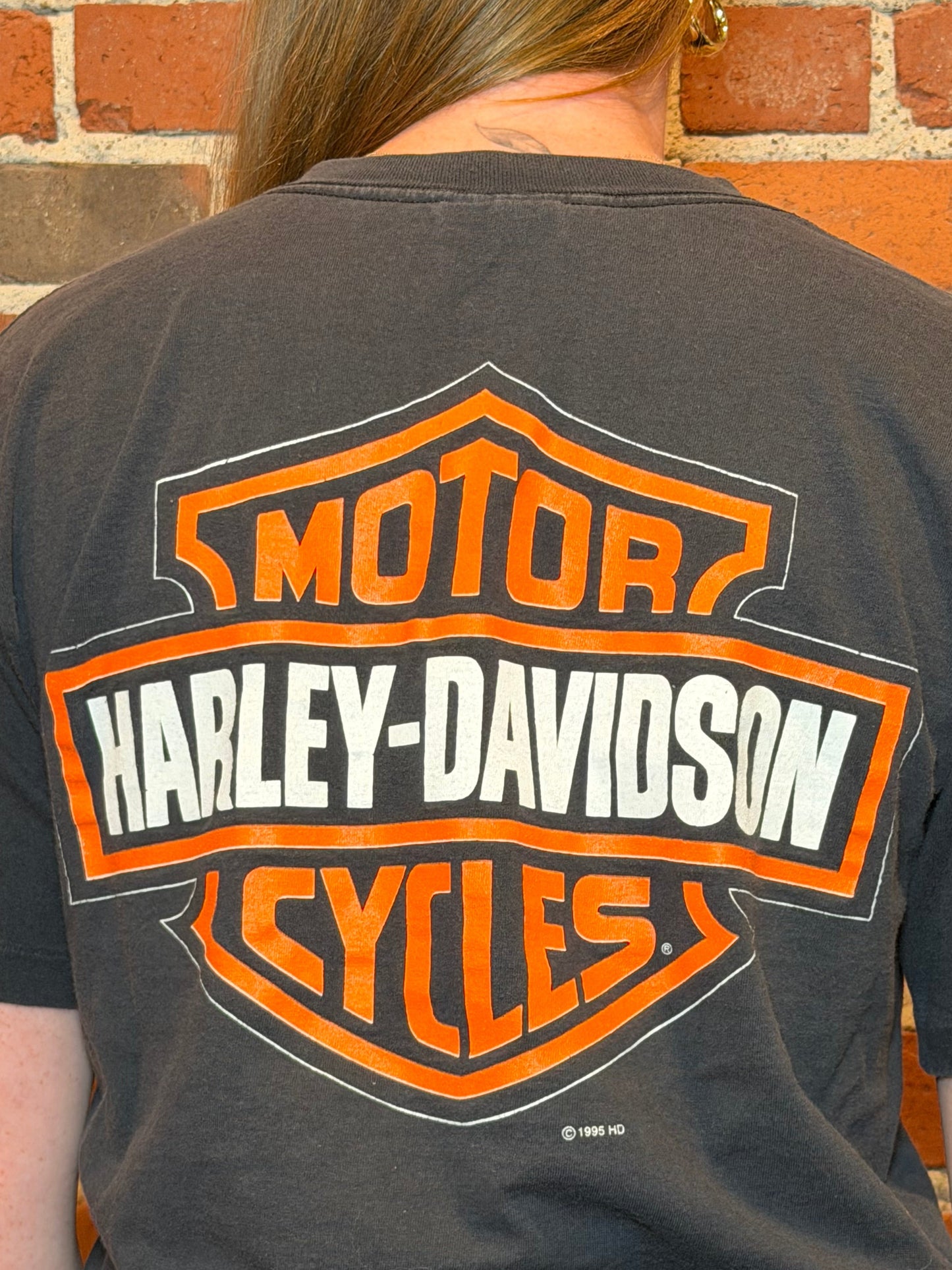 (M) 1995 Harley‑Davidson “King of the Road” Tee