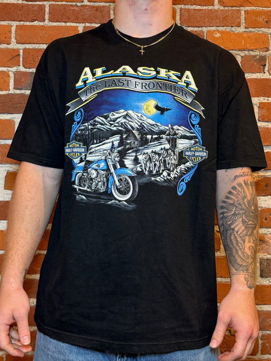 (2XL) 1998 Harley‑Davidson Alaska “The Last Frontier” Soldotna Tee