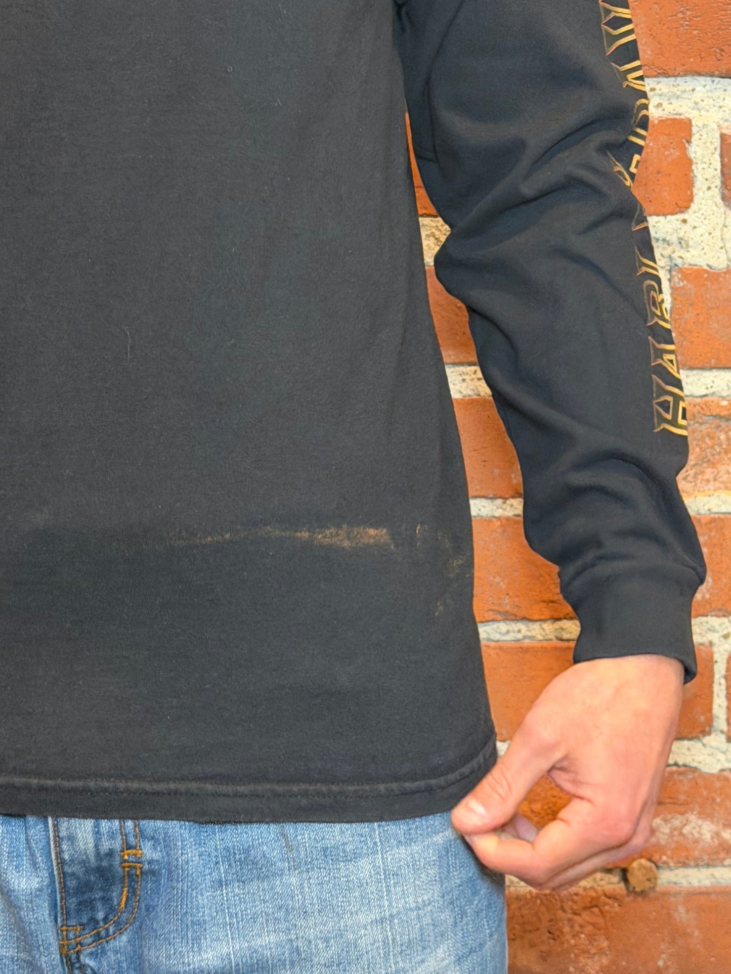 (L) Harley‑Davidson Worth North Kansas City MO Long Sleeve Flame Tee