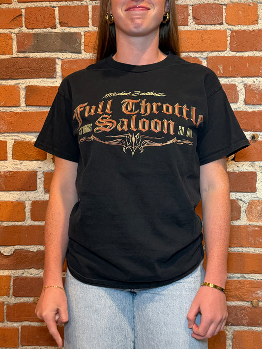 (M) 2000 Full Throttle Saloon – Sturgis SD “Michael Ballard Skull” Tee