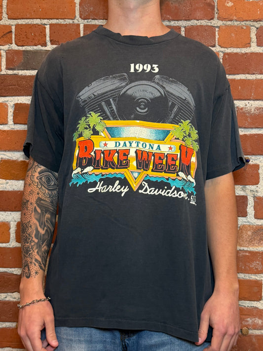 (XL) 1993 Harley‑Davidson Daytona Bike Week Tee