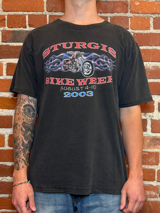 (L) 2003 Sturgis Bike Week – 63rd Annual Tee
