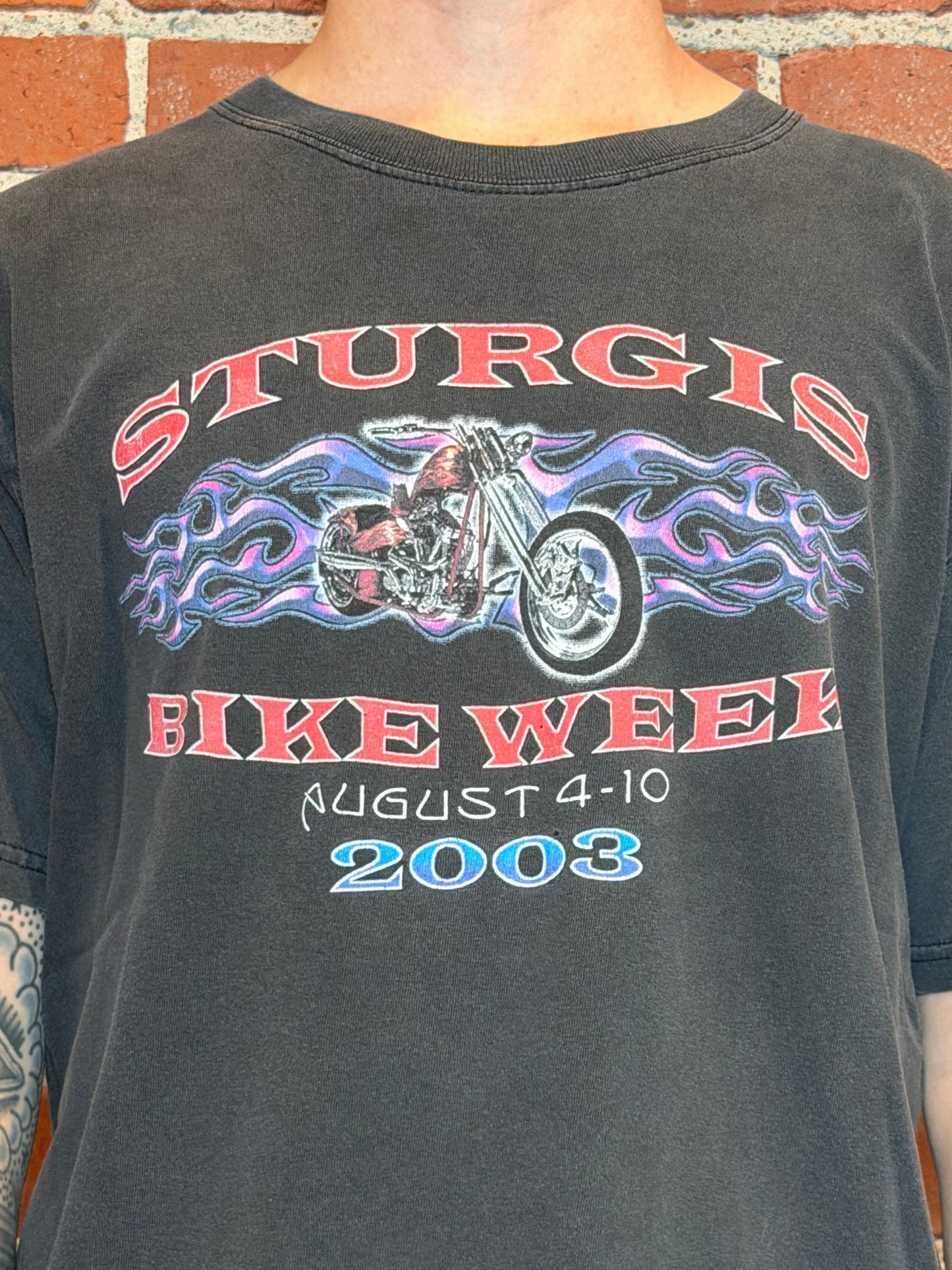 (L) 2003 Sturgis Bike Week – 63rd Annual Tee