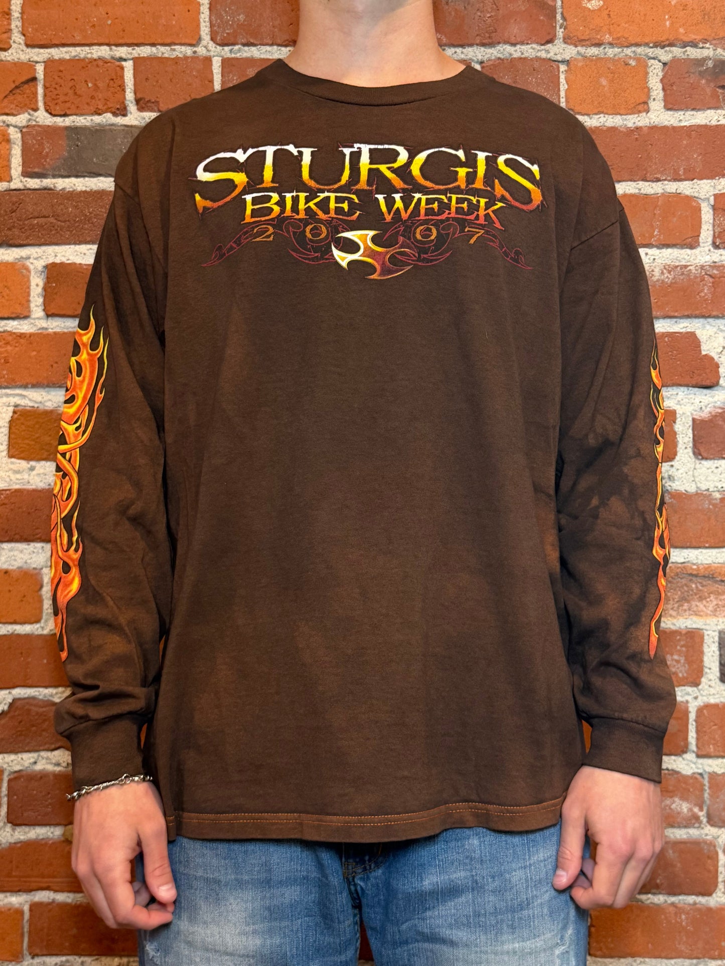 (XL) 2007 Sturgis Bike Week Long Sleeve Tee