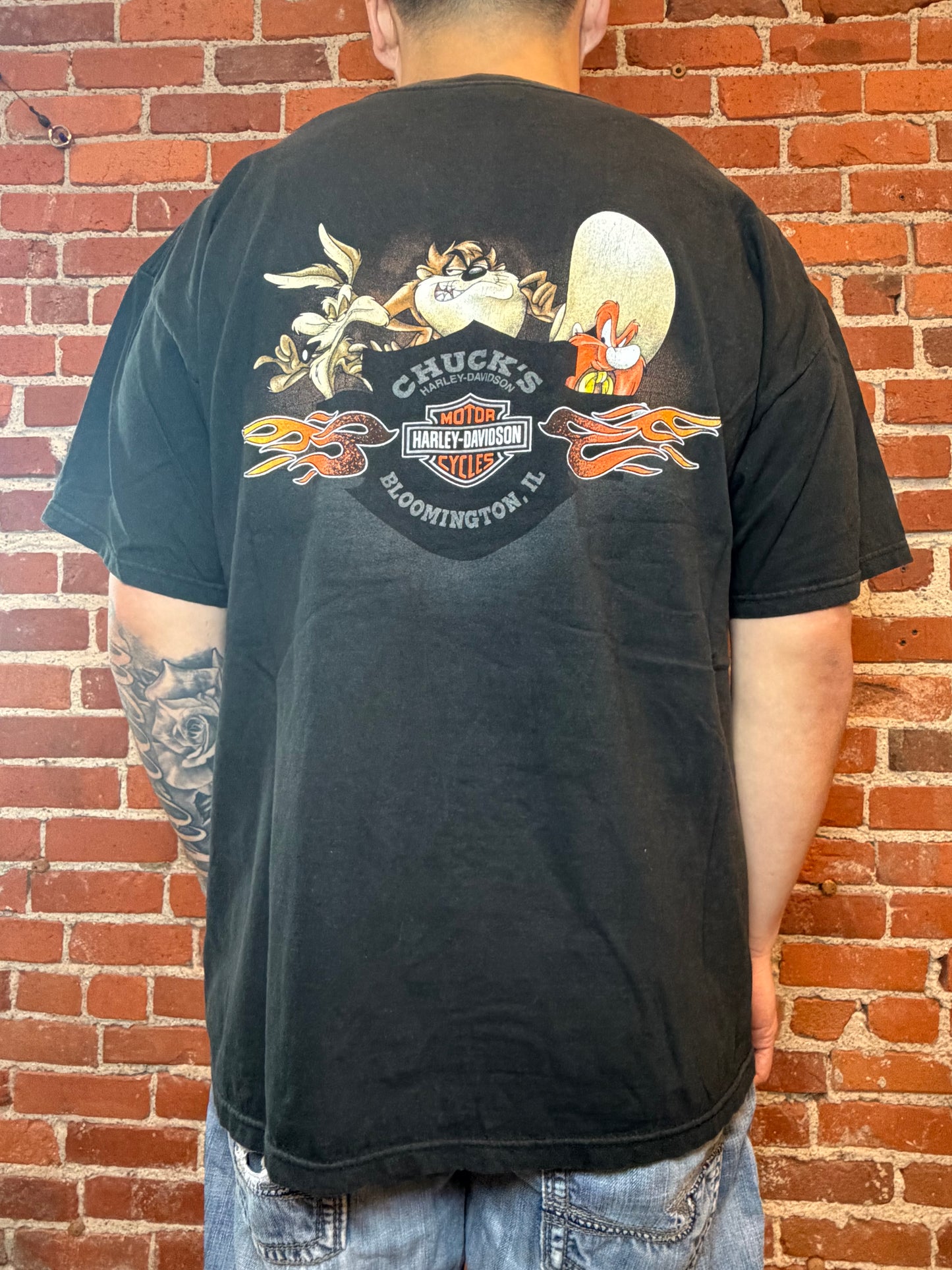 (2XL) 2004 Harley‑Davidson Looney Tunes “Birds of a Feather” Tee