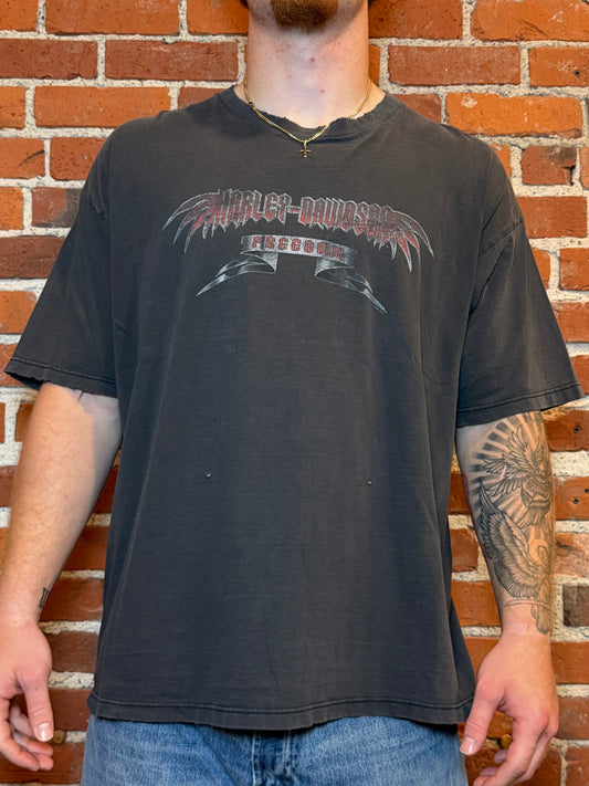(3XL) Harley‑Davidson Fletcher’s Clearwater FL “Freedom Eagle” Tee