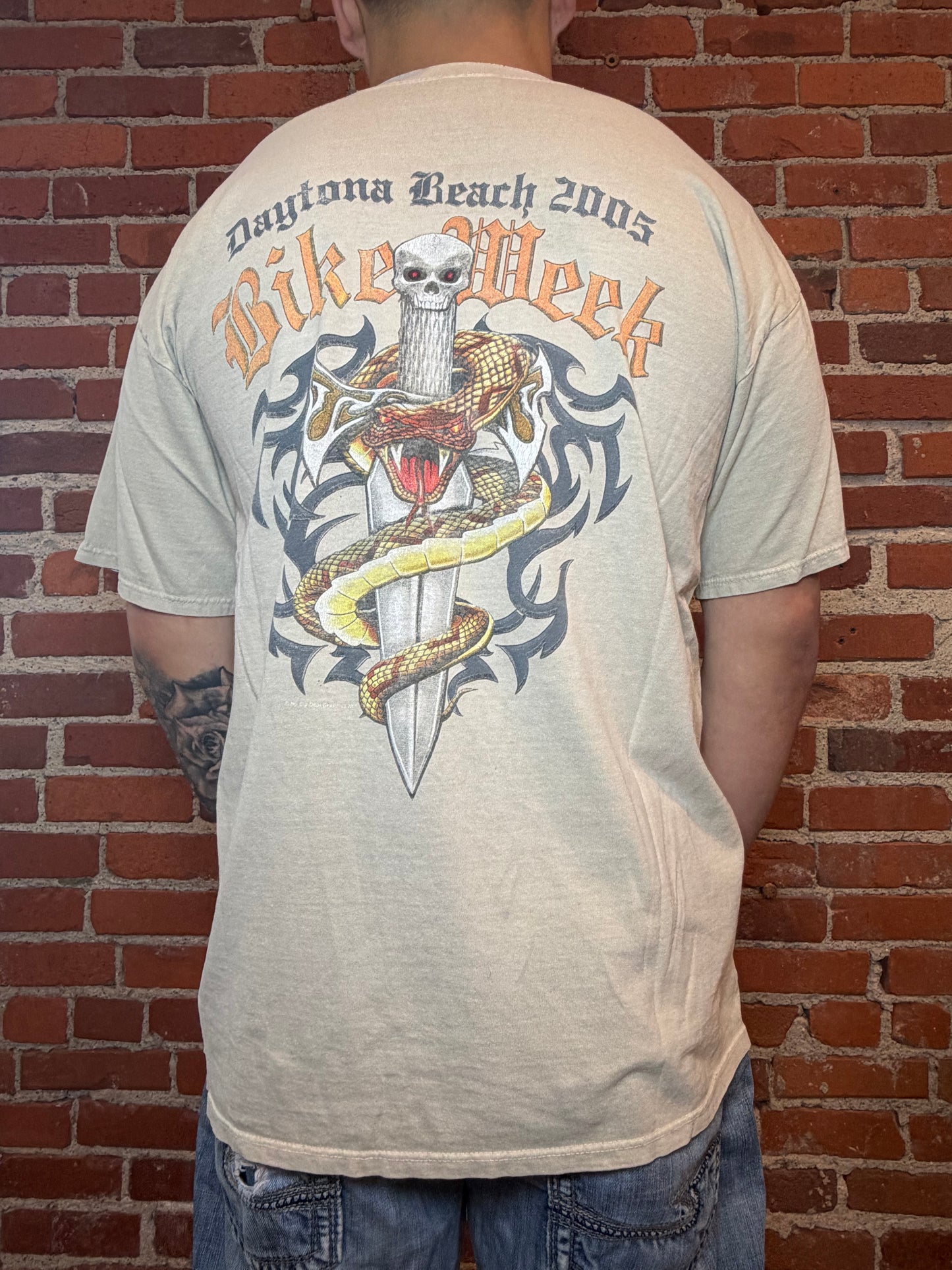 (XL) 2005 Daytona Beach Bike Week Tee