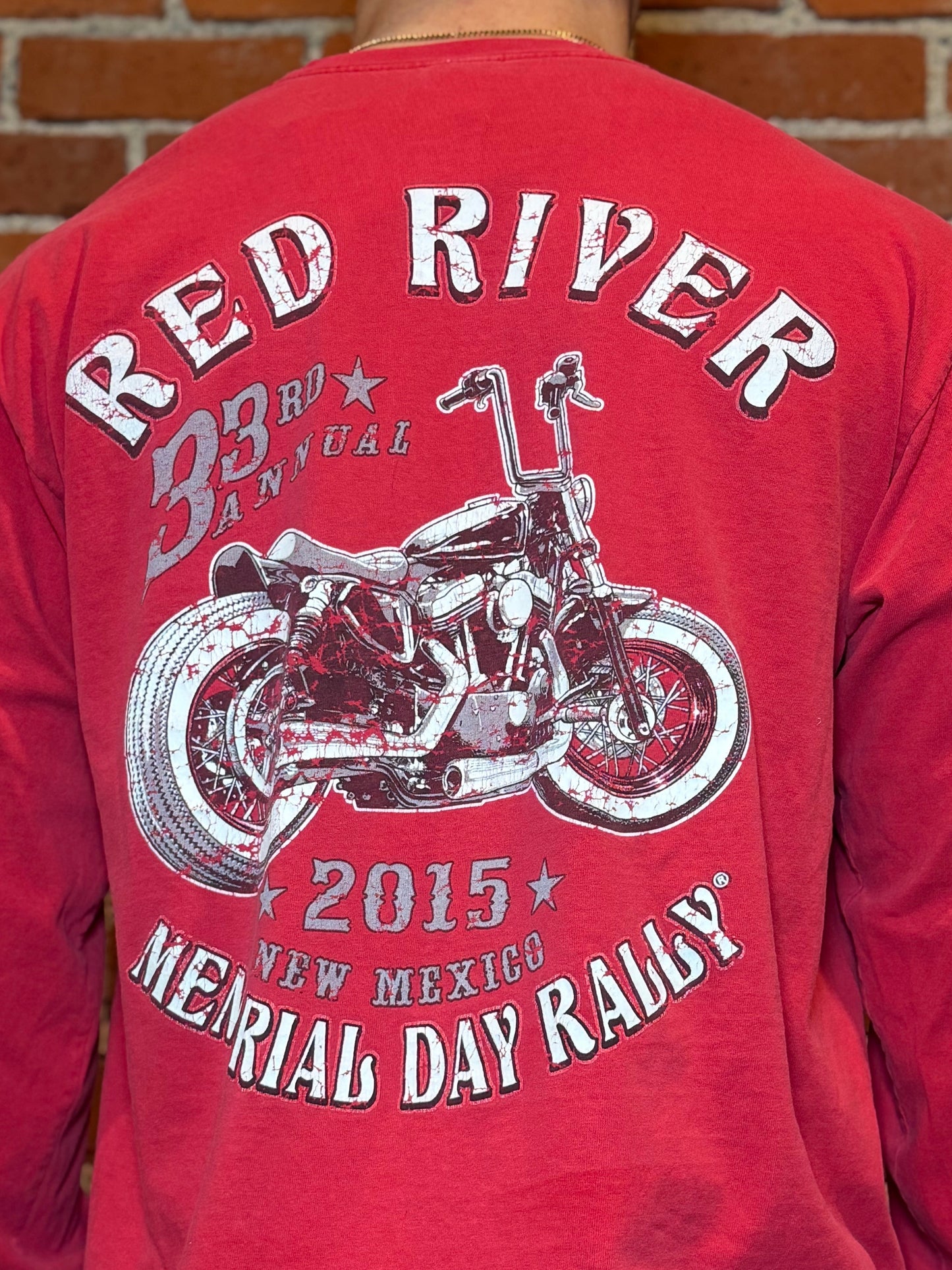 (XL) Red River 2015 Memorial Day Rally Long Sleeve